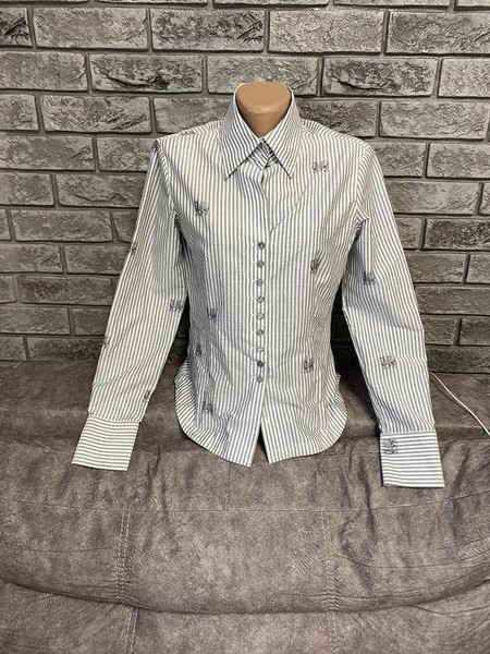 Women ETERNA Shirt White 36 / S / 44 #3P1A