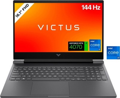 HP Gaming-Notebook VICTUS 16-r0277ng 16,1Zoll 512GB Intel Core i7 RTX4070 B-WARE
