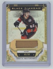 2023-24 Upper Deck Black Diamond Pure Premium Relics 49/50 Nikita Nesterenko 