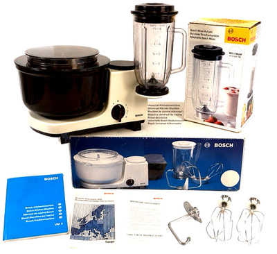 Bosch Universal Küchenmaschine UM3 400W+  Mixer OVP komplett Made in Germanny