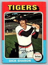 1975 Topps Baseball #293 Dick Sharon Tigers