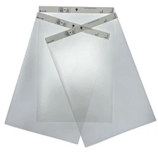 3pieces Scanner Carrier Sheet Sheets Compatible with Epson ES-55R ES-60W ES-6...