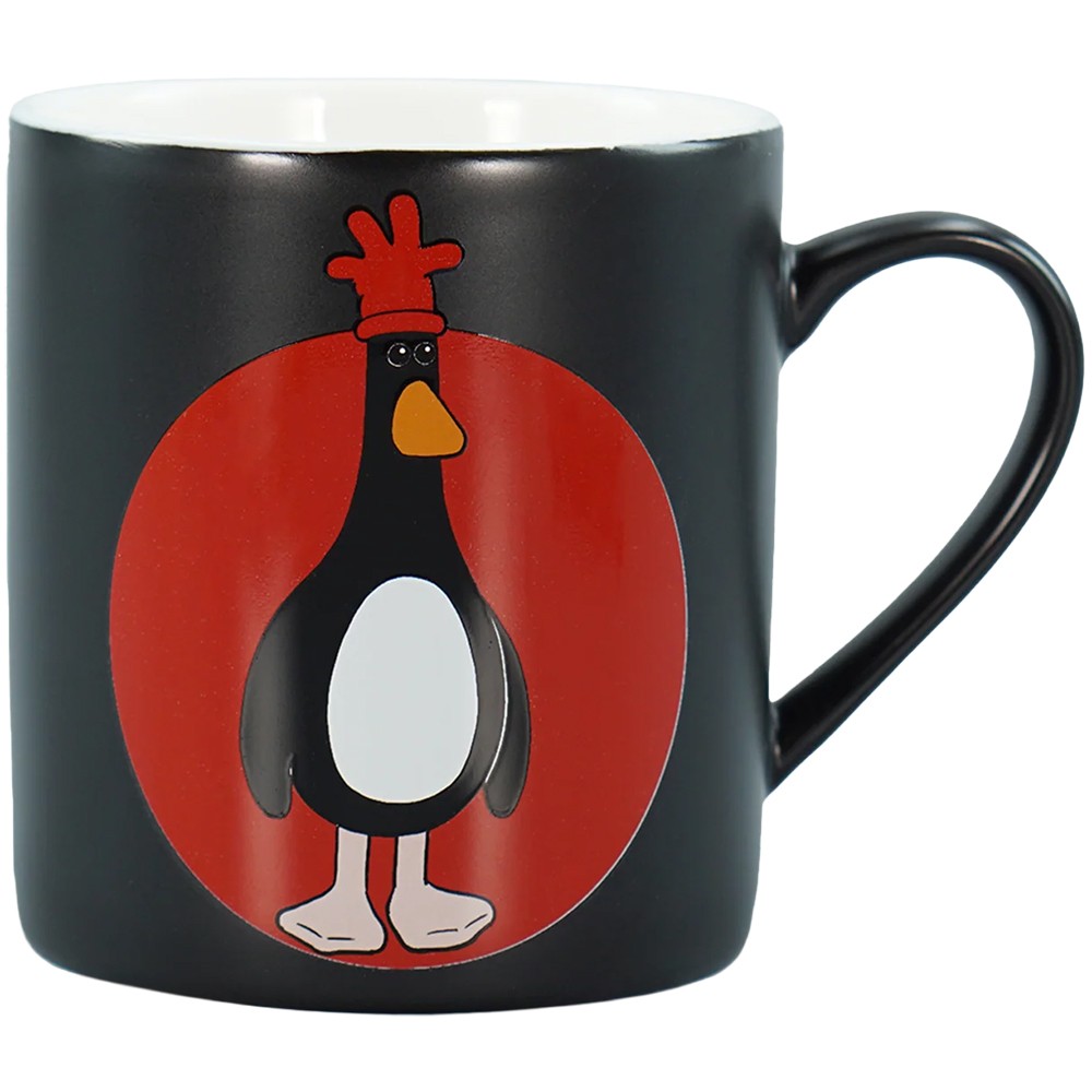 Aardman Wallace & Gromit Feathers McGraw Ceramic Mug 370ml Gift