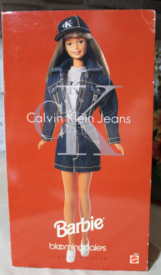 1996 Bloomingdale's Limited Edition Calvin Klein Jeans Barbie # 16211 NRFB