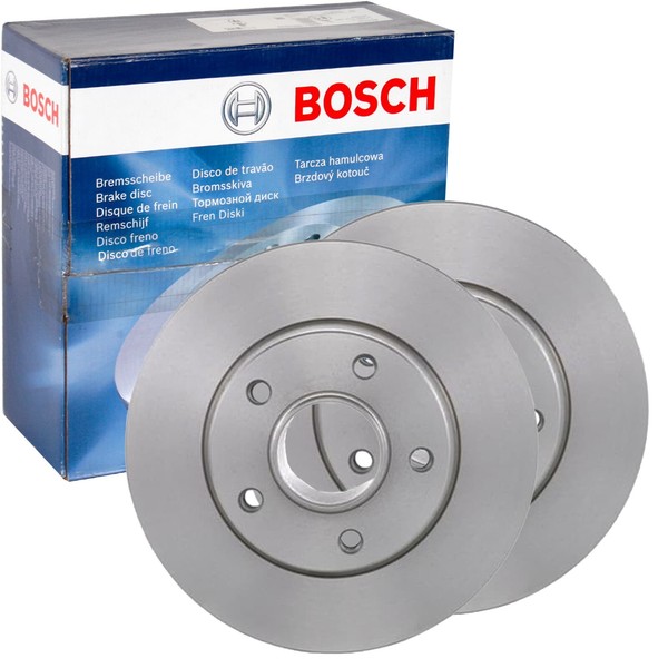 2X Bosch Bremsscheiben Ø280Mm Hinten Passend FÜR Nissan Primastar Renault Trafic-image