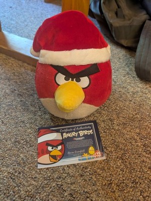 Angry Birds Red Bird 10 Plush 2010 Commonwealth Retired with Certificate of Auth