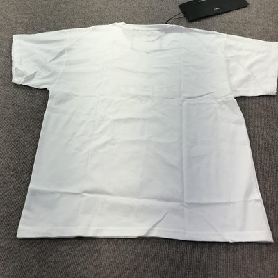 Hood By Air Shirt Mens Medium White HBA Logo Embroidered