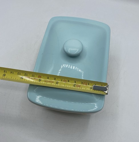 Portmeirion Crazy Daisy Lidded Butter Cheese Dish Floral Blue White Pink Purple - Picture 12 of 12