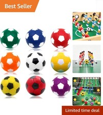 9 Multicolor Foosball Balls Replacement Set - Perfect for Family Game Nights