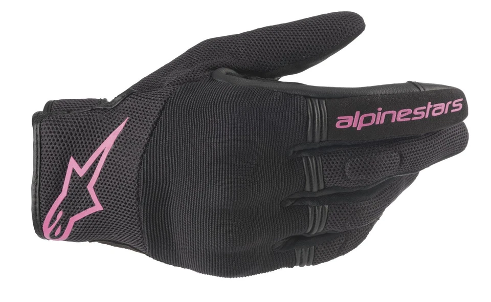 GUANTI MOTO ESTIVI DONNA ALPINESTARS STELLA COPPER NERO ROSA CON PROTEZIONI NOCC