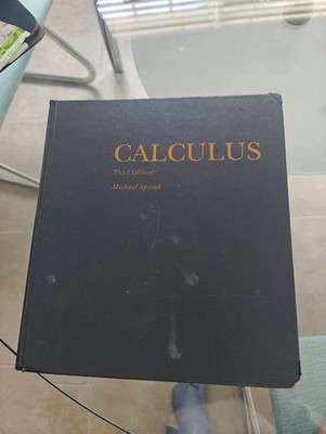 Calculus by Michael Spivak (Hardcover, Third Edition)