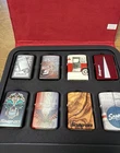 BRAND NEW SNAP ON ZIPPO LIGHTER COLLECTION SET COLLECTABLE x 8