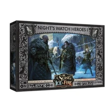 A Song of Ice and Fire Tabletop Miniatures Game Night's Watch Heroes I Box Set