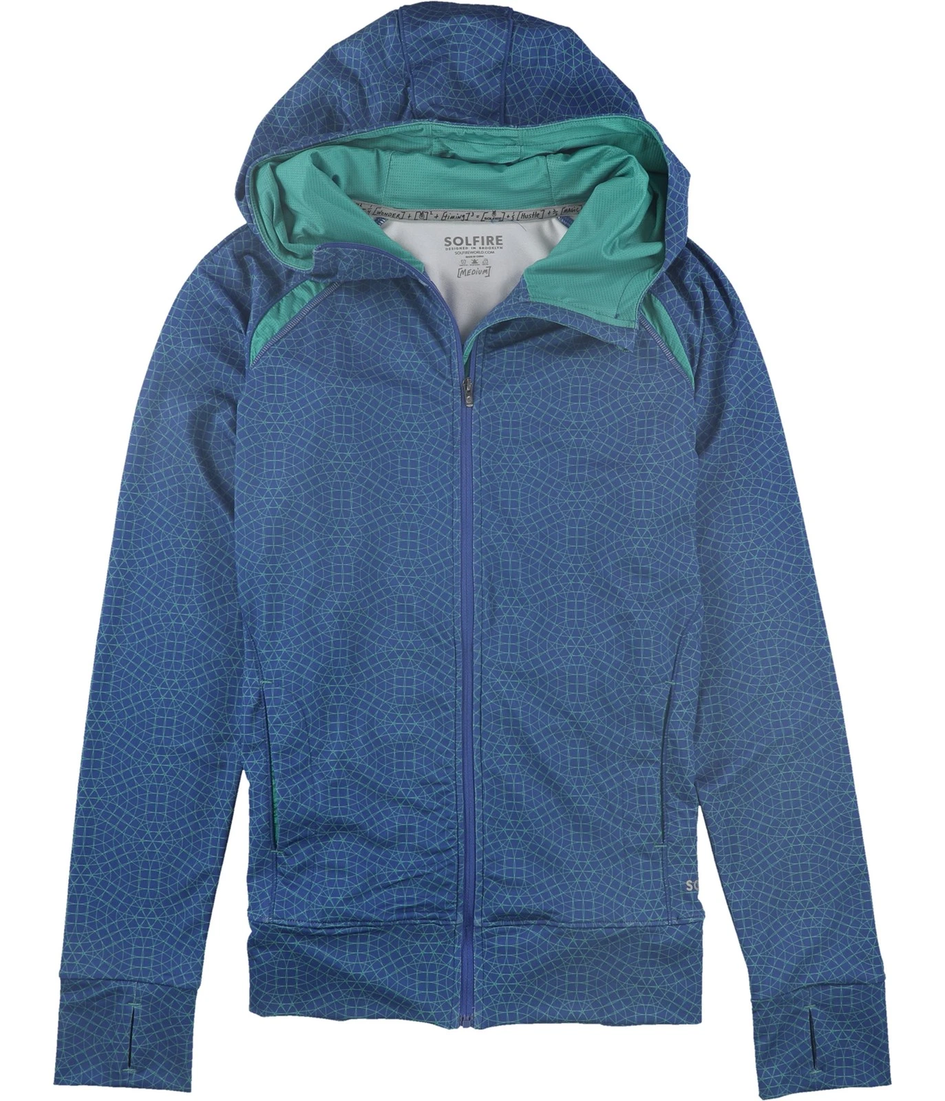 SOLFIRE Womens Accelerate Hoodie Sweatshirt