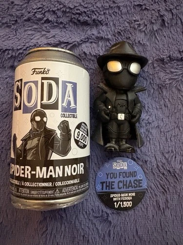 Funko Soda Marvel Spider-Man Noir With Fedora CHASE 1/1,500