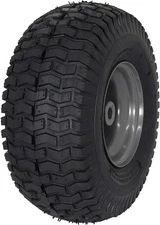 MARASTAR 21446-1PK 15X6.00-6″ Front Tire Assembly Replacement-Craftsman Mower...