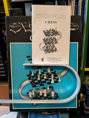 Strato 3D Chess Hansen Multilevel Board Strategy Modern Chessman Complete Wow! 