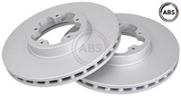 2X Bremsscheibe A.B.S. 17745 2 Bremsscheiben Vorderachse Vorne FüR Ford