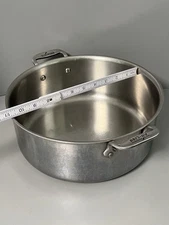 All-Clad  6 Quart 11'' diameter Stock Pot Soup Stainless Steel -  No Lid