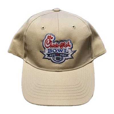 Chick Fil A Bowl ACC SEC Hat Beige