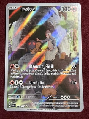 Torkoal 172/167 Sv06: Twilight Masquerade Holo NM - Image 1 of 2