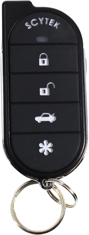 A4.2W Car Alarm Security System with Siren, Keyless Entry 2-Way LCD Remote Start - Image 4 of 4