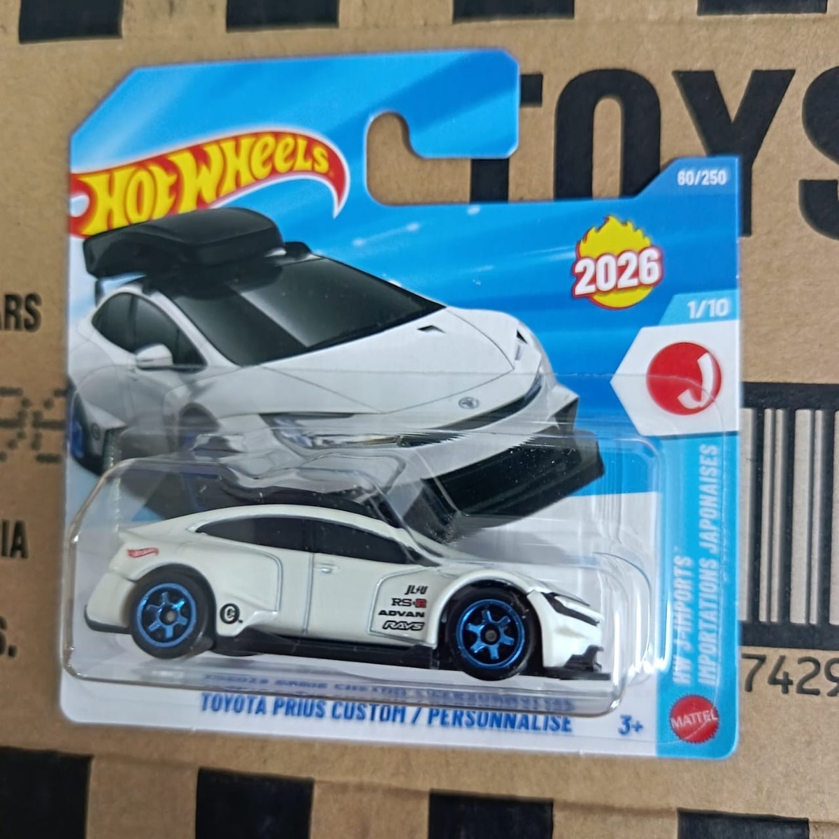 2026 Hot Wheels Mainline Case D Toyota Prius Custom #60/250 Series