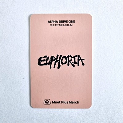 ALPHA DRIVE ONE ALD1 1st Mini Euphoria Mnet Plus Merch video call