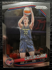 Caitlin Clark Panini 2025 Prizm WNBA Indiana Fever Base Set Card #22