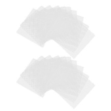 20Pcs White Fursuit Eye Mesh Sheets Durable Plastic Mesh for Mask Making