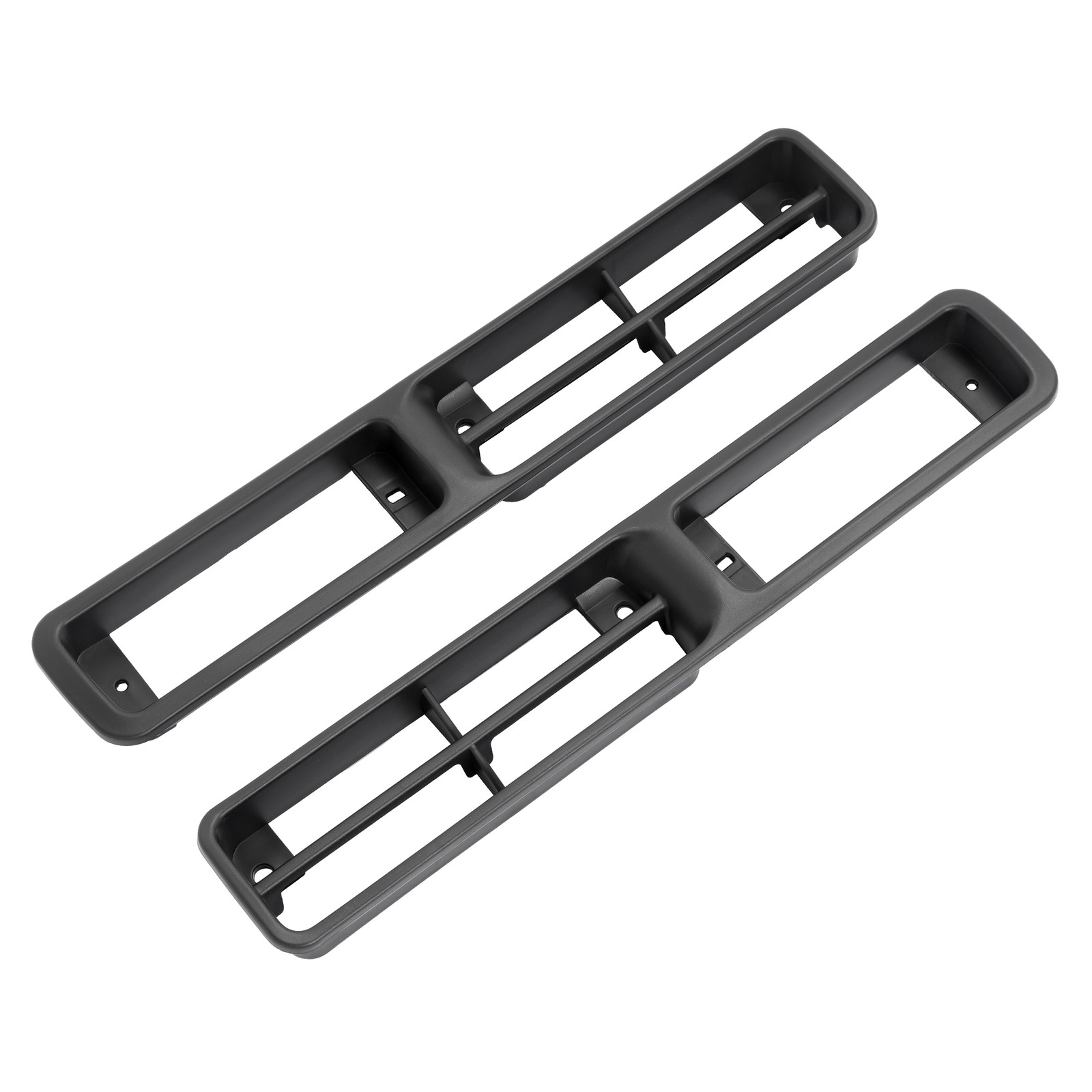 Left Right Black Fog Light Moldings Cover For Nissan D21 Pickup Pathfinder 93-95