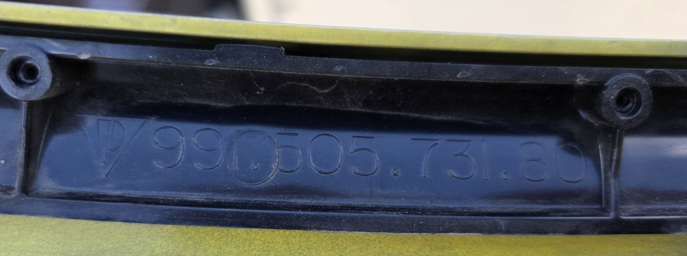 Porsche 911 GT3 2018-2019 FRONT Front bumper