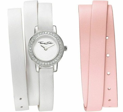 THOMAS SABO TS-WA0156 Uhr Damenuhr Damen Armbanduhr Wickelarmband Glam & Soul