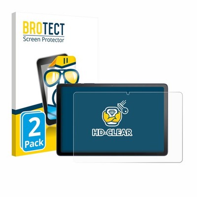 2x Display Schutz Folie für TCL TAB 10L Gen 4 Zubehör Transparent
