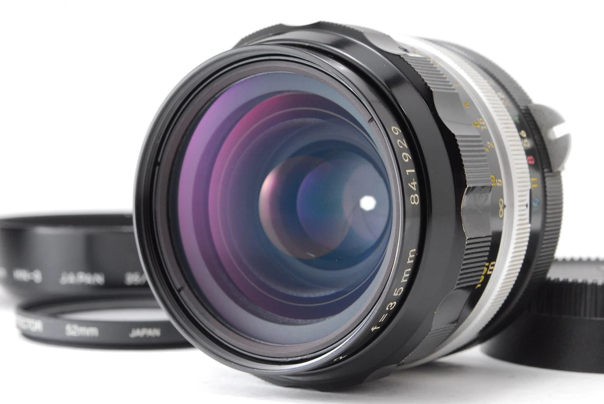 Nikon NIKKOR f/2 Camera Lenses 35mm Focal for sale | eBay