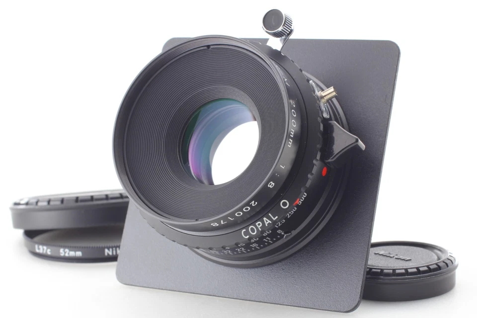 【TOP MINT】 Nikon Nikkor M 200mm f8 S Large Format Lens Copal0 Shutter from JAPAN - Image 2 of 4