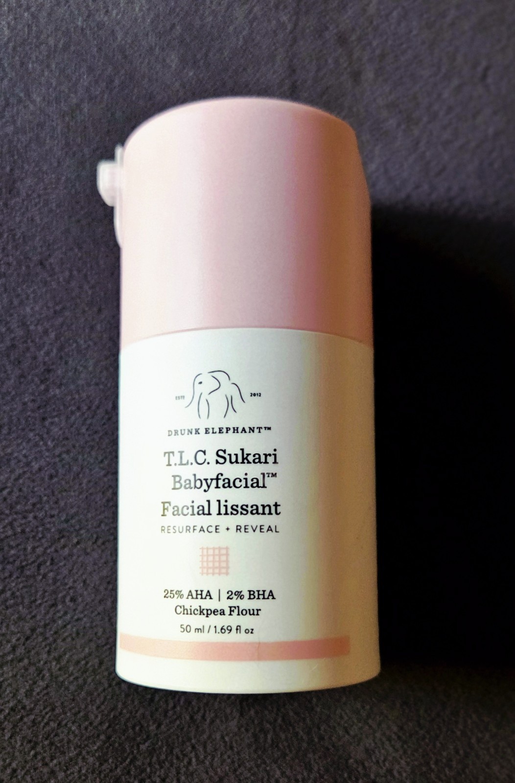 Drunk Elephant T.L.C. Sukari Babyfacial Mask 1.69 Oz 50 mL Full Size NWOB