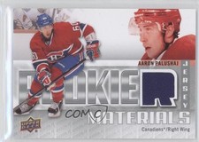 2011-12 Upper Deck Rookie Materials Aaron Palushaj #RM-AP 0c2