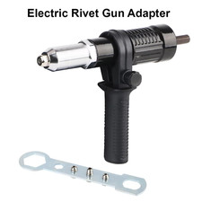 Professional Electric Rivet Nut Gun Adaptor Insert Cordless Power Drill Tool US