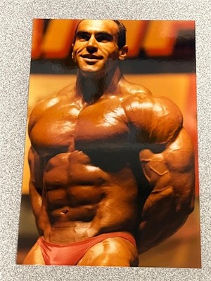 NASSER EL SONBATY bodybuilding muscle ORIGINAL candid contest photo