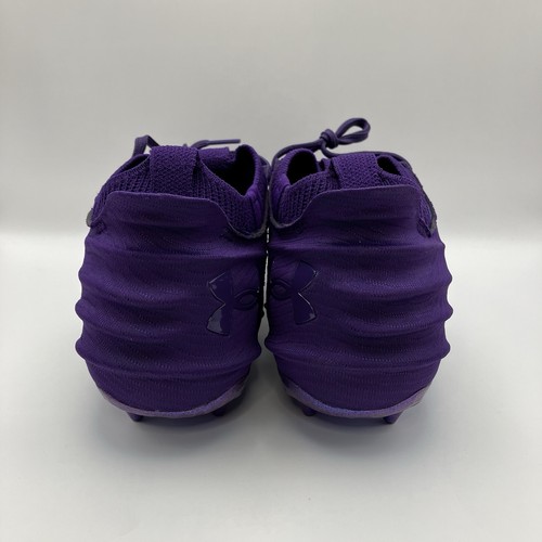 Scarpe da calcio Under Armour da uomo taglia 12 Blur Smoke 2 MC viola 3027978-500 - Foto 5 di 7