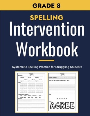 Spelling Intervention Workbook 8th Grade