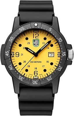 LUMINOX Sea Bass X2.2005 Carbonox Military Yellow Black Men's Accessories Boxed