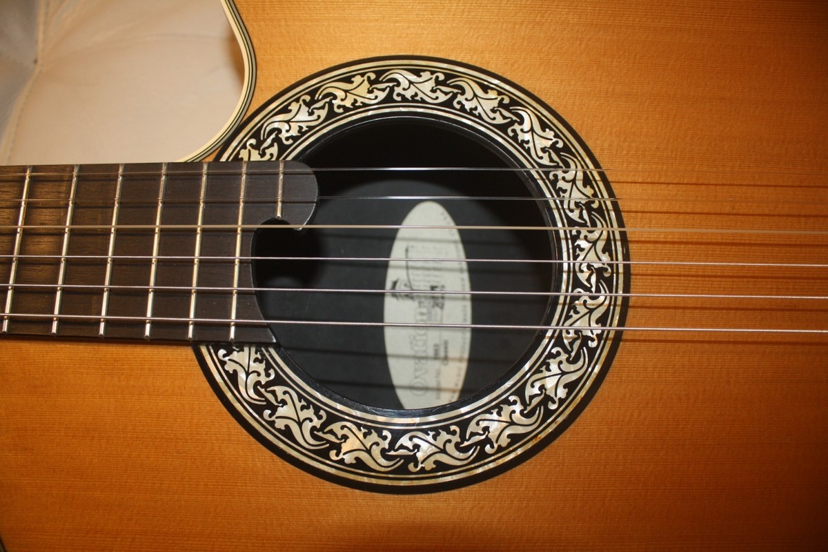 Ovation 1863 Classic Nylon Acoustic-Electric Guitar USA - ser 