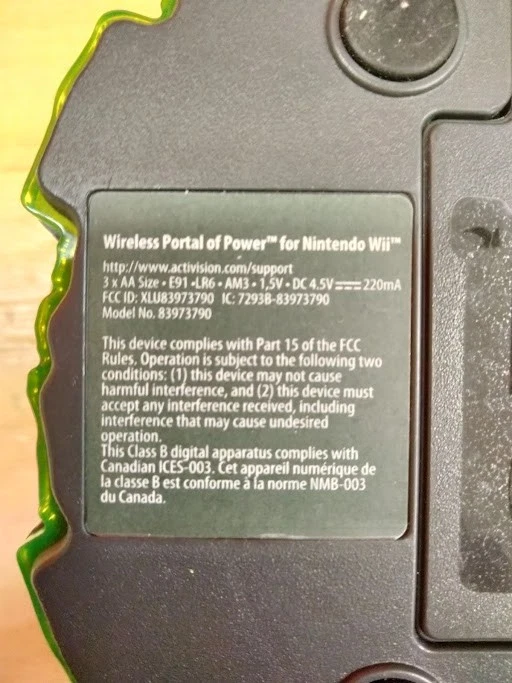 Skylanders Portal Inalámbrico Suelto de Power Portal Solo 1340 Foto 3 de 4