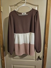 Haptics By Holly Harper Small Long Sleeve Blo...