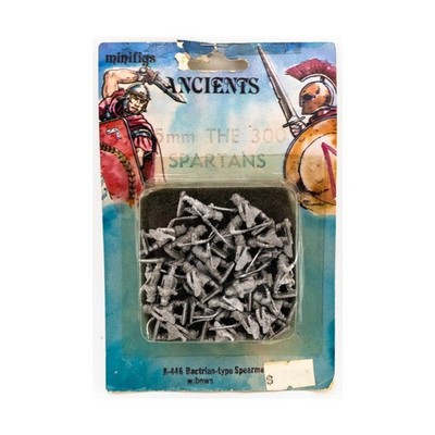 Minifigs Historical Ancient Mini 15mm Bactrian-Type Spearmen w/Bows Pack New