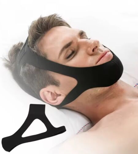 Neopren Schnarchmaske Anti-Apnoe verstellbar Schlaf - Bild 2 von 2