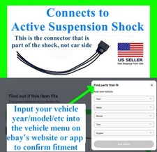 fits Dodge Charger Challenger 300 Active Shock Suspension Connector Plug Wiring