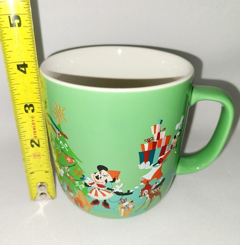 2023 Disney Parks Christmas Disney Classics Christmas Mug & Coaster Set Mickey - Picture 7 of 11
